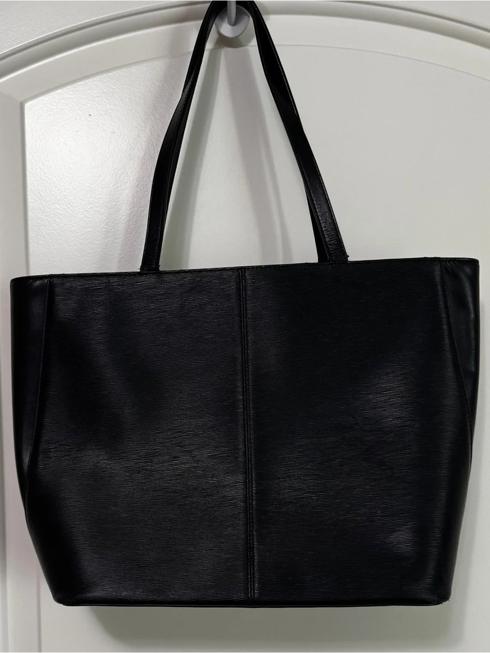 Ted Baker London Black Bow Tote Bag Large Structured Shopper